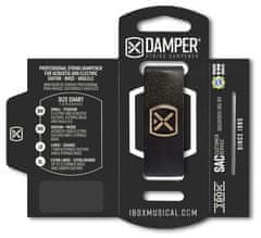 iBOX DTXL20 Damper extra large - Polyester iron tag - black color