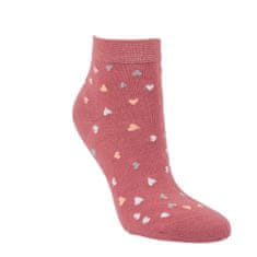dámské bavlněné kotníkové vzorované ponožky 1528524 4pack, 35-38
