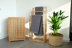 Zeller Stojan na ručníky bambus 42x24x81,5cm