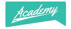 Academy Promo Sticker (Box Logo Teal)