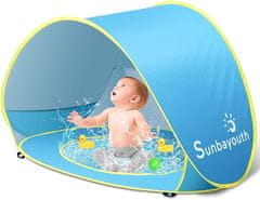 JOJOY® Dětský stan s UV ochranou a bazénem | BAYSHADE
