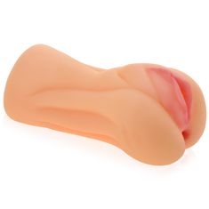 XSARA Měkký masturbátor umělá vagína a anus z umělé kůže cyberskin - 78282720