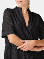 Y.A.S Dámské šaty YASHOLI Regular Fit 26027163 Black (Velikost S)