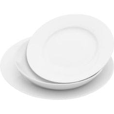 HIT HT-27020392 Jídelní sada talířů 18 ks bílá