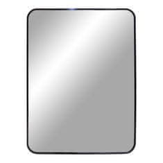House Nordic Zrcadlo, hliníkové, černé, 50x70 cm