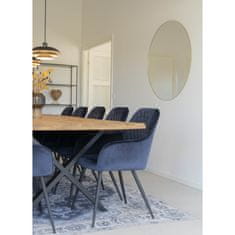 House Nordic Jídelní stůl, dub olejovaný se zvlněnou hranou, připravený k rozšíření\n100x300x75 cm