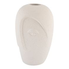 House Nordic Váza, keramika, písková, lícová, 12,5x13x19,5 cm