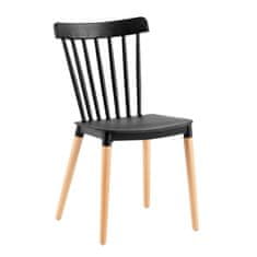 ATAN Jídelní židle ZOSIMA - černá