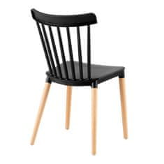 ATAN Jídelní židle ZOSIMA - černá