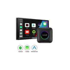 Carlinkit CarPlay Ai Box LED s Android 13 8+128GB pro originální autorádia s CarPlay