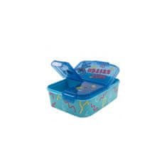 Stor Dělený plastový box na svačinu Lilo & Stitch, 75020