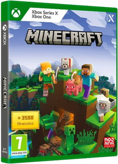 XBOX Minecraft + 3500 coins (Xbox)