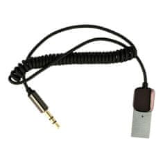 TopQ Adaptér Audio Bluetooth 5.0 - USB + jack 3,5 mm