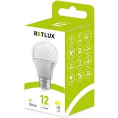 Retlux LED žárovka RLL 606 A60 E27 bulb 12W WW D