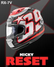 Arai RX-7V EVO Nicky Hayden Reset (matná) replika závodní helma