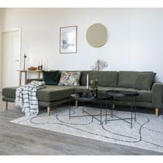 House Nordic Koberec, bavlněný s potiskem, přírodní, 200x300 cm