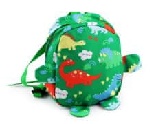 Dětský batoh Dinosaurus - zelená
