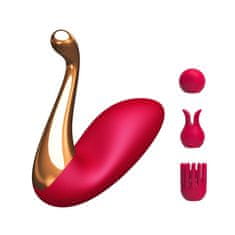Basic X BASIC X The Swan vibrátor na klitoris červený