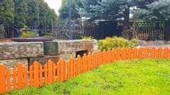 TopKing Záhradní plot plast dekorativní 2,3 m