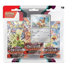 Pokémon Pokémon - Scarlet & Violet 3 - Obsidian Flames - 3 Pack Blister Booster Pack - Eevee