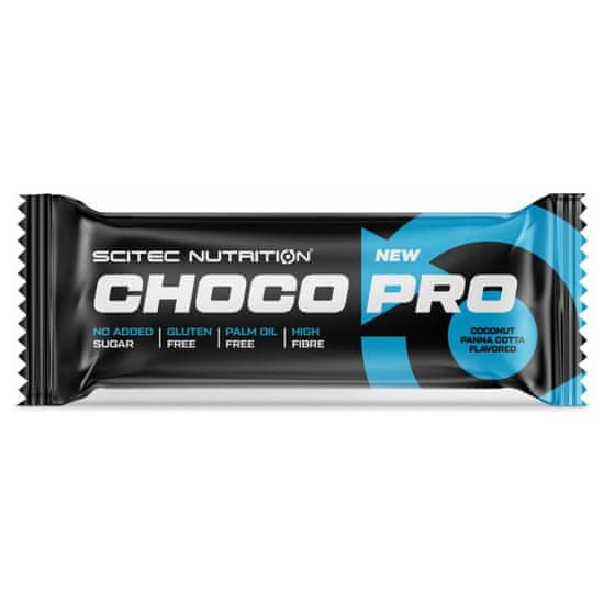 Scitec Nutrition SciTec Nutrition Choco Pro Proteinová tyčinka, 50 g Příchuť: Čokoláda
