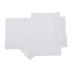 HOMESTYLING Sada 3 ks ručníků bílá