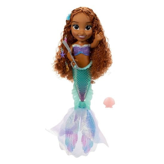 Jakks Pacific Disney Malá mořská víla Ariel panenka 38cm se zvukem