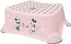 keeeper Stolička, schůdek s protiskluzovou funkcí - Minnie Mouse, růžový