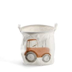 Zeller Dětský úložný box plátěný, traktor, 30x30cm
