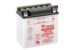 Yuasa Konvenční baterie YUASA bez kyselinové sady - YB7L-B YB7L-B