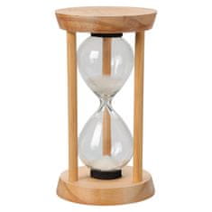 Home&Styling Dekorativní přesýpací hodiny ze dřeva, 24 cm