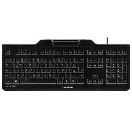 Cherry Počítačová klávesnice KC 1000 SC, CZ - černá