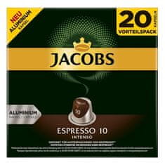 Jacobs Kávové kapsle Espresso intenzita 10, 20 ks