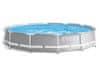 Zahradní bazén šedý 366x76 cm + filtrace