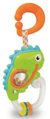 Clementoni Interaktivní hračka se zvukem Baby, Chameleon, zelená