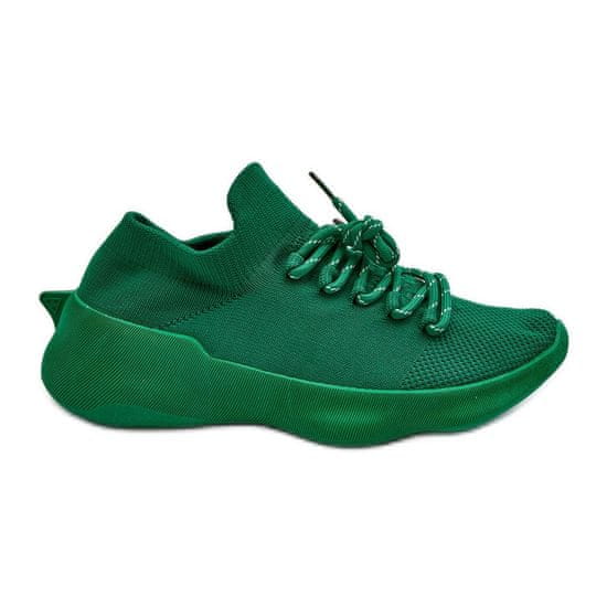 Dámská sportovní obuv Slide-on Green