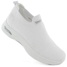Vinceza Bílá sportovní obuv slip-on velikost 40
