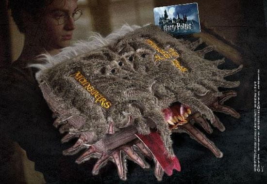 Noble Collection Harry Potter: Obludné Obludárium - plyšák 36x30 cm (The Monster Book of Monsters)