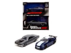 Jada Toys Rychle a zběsile Twin Pack 2016 Ford Mustang GT350 + 1970 Plymouth Road Runner, 1:32 Wave 4/1