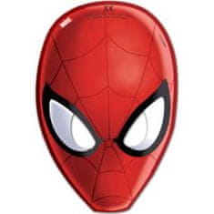 Procos Papírová maska 6ks Spiderman -