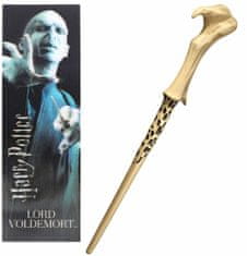 Noble Collection NOBLE PARTNERS Kouzelnická hůlka Lorda Voldemorta s 3D záložkou