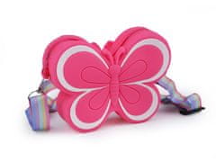Dětská kabelka motýl 14x11 cm - pink