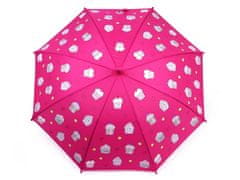 Dětský deštník kouzelný cupcakes, příšerky, auta - pink cupcake