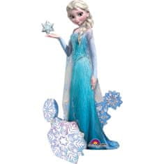 Disney Frozen Obří fóliový balónek 144x88cm Frozen - Ledové království Elsa - Amscan