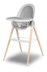 Lionelo Jídelní židlička Maya 2v1 White