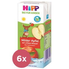HiPP 6x BIO Nápoj Jemné jablko s neperlivou pramenitou vodou 200ml od 1 roku