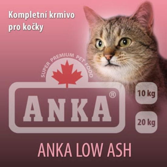 Anka Cat Low Ash 20kg dospělá kočka