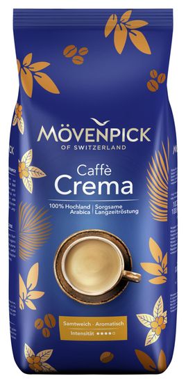 Zrnková káva MÖVENPICK Café Crema, 1 kg