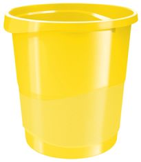 Esselte Odpadkový koš VIVIDA - plastový, žlutý, objem 14 l