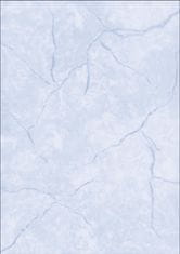 Sigel Dekorativní papír - A4, 90 g/m2, motiv modrá žula, 100 listů